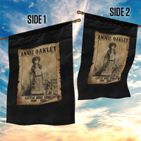 Annie Oakley Garden Flag Little Sure Shot The Legendary Cowgirl - Wonder Print Shop