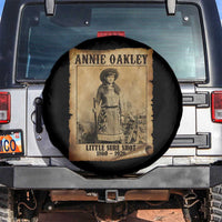 Annie Oakley Spare Tire Cover Little Sure Shot The Legendary Cowgirl - Wonder Print Shop