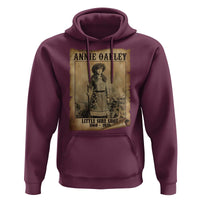 Annie Oakley Hoodie Little Sure Shot The Legendary Cowgirl - Wonder Print Shop