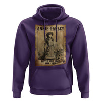 Annie Oakley Hoodie Little Sure Shot The Legendary Cowgirl - Wonder Print Shop
