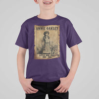 Annie Oakley T Shirt For Kid Little Sure Shot The Legendary Cowgirl - Wonder Print Shop