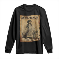 Annie Oakley Long Sleeve Shirt Little Sure Shot The Legendary Cowgirl - Wonder Print Shop