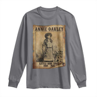 Annie Oakley Long Sleeve Shirt Little Sure Shot The Legendary Cowgirl - Wonder Print Shop