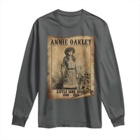 Annie Oakley Long Sleeve Shirt Little Sure Shot The Legendary Cowgirl - Wonder Print Shop
