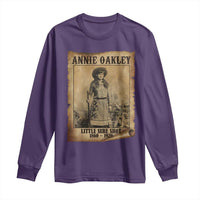 Annie Oakley Long Sleeve Shirt Little Sure Shot The Legendary Cowgirl - Wonder Print Shop