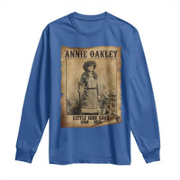 Annie Oakley Long Sleeve Shirt Little Sure Shot The Legendary Cowgirl - Wonder Print Shop
