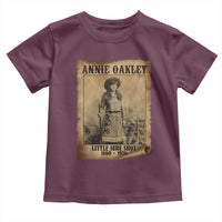 Annie Oakley Toddler T Shirt Little Sure Shot The Legendary Cowgirl - Wonder Print Shop