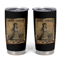 Annie Oakley Tumbler Cup Little Sure Shot The Legendary Cowgirl - Wonder Print Shop