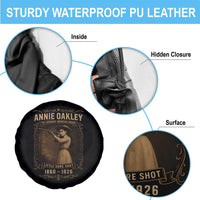 Annie Oakley Spare Tire Cover Little Sure Shot The Legendary American Cowgirl - Wonder Print Shop