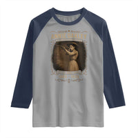 Annie Oakley Raglan Shirt Little Sure Shot The Legendary American Cowgirl - Wonder Print Shop
