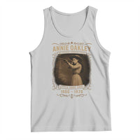 Annie Oakley Tank Top Little Sure Shot The Legendary American Cowgirl - Wonder Print Shop