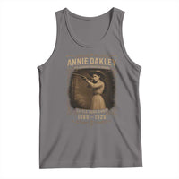 Annie Oakley Tank Top Little Sure Shot The Legendary American Cowgirl - Wonder Print Shop