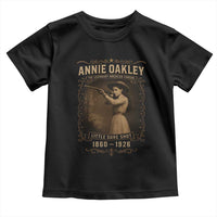 Annie Oakley Toddler T Shirt Little Sure Shot The Legendary American Cowgirl - Wonder Print Shop