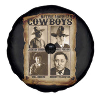 Native American Cowboy Legends Spare Tire Cover Vintage Western Rodeo - Wonder Print Shop