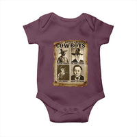 Native American Cowboy Legends Baby Onesie Vintage Western Rodeo - Wonder Print Shop