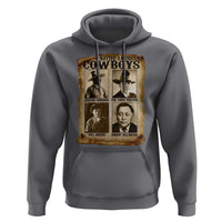 Native American Cowboy Legends Hoodie Vintage Western Rodeo - Wonder Print Shop