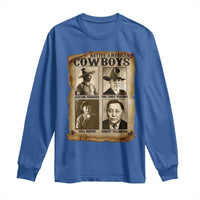 Native American Cowboy Legends Long Sleeve Shirt Vintage Western Rodeo - Wonder Print Shop