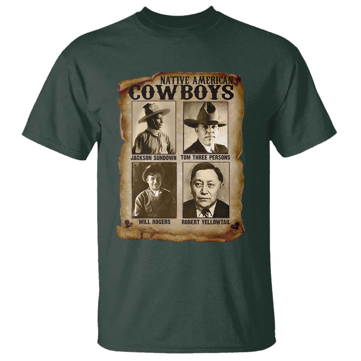 Native American Cowboy Legends T Shirt Vintage Western Rodeo - Wonder Print Shop