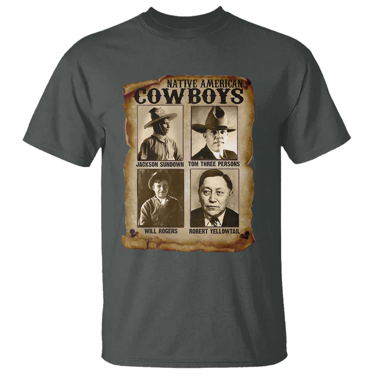 Native American Cowboy Legends T Shirt Vintage Western Rodeo - Wonder Print Shop