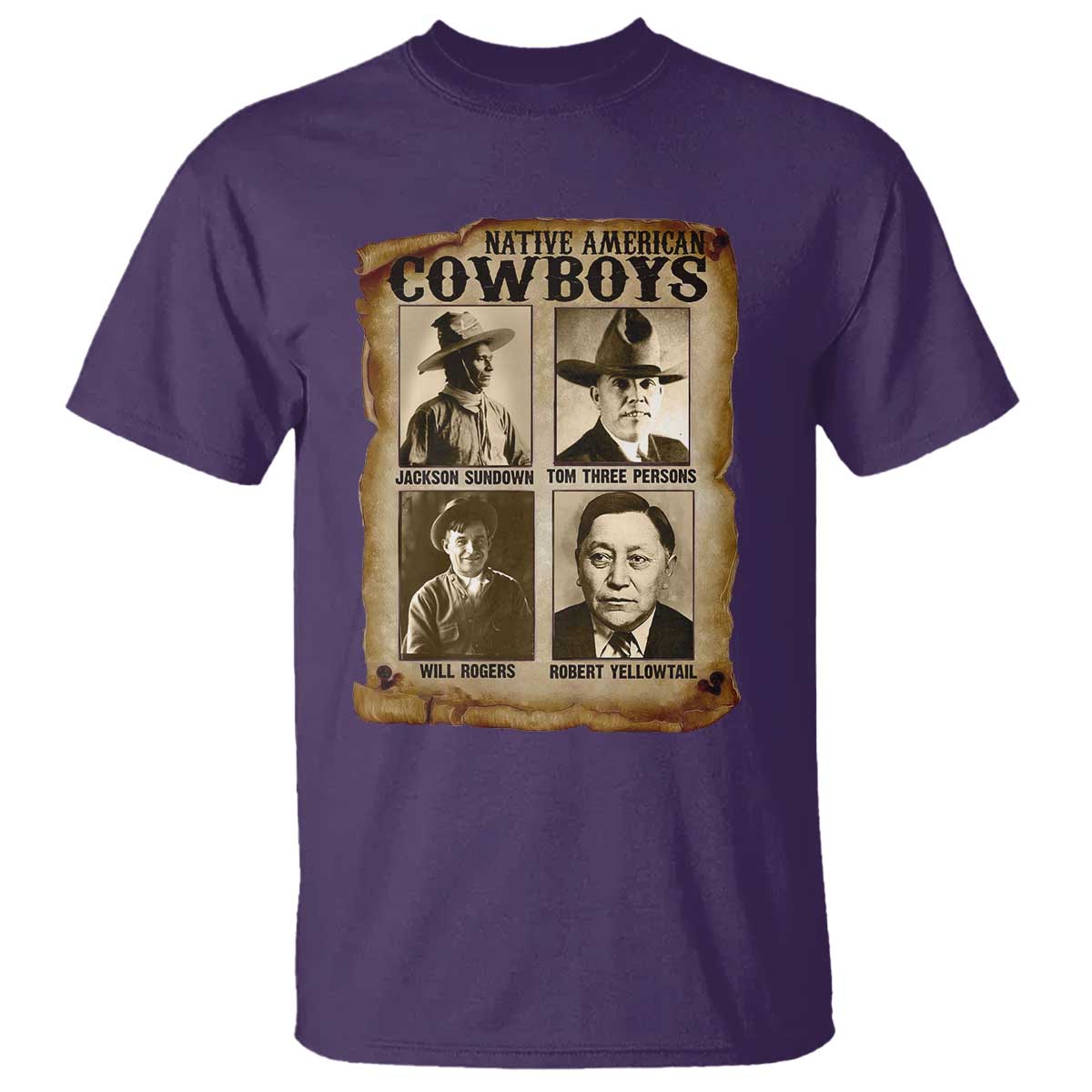 Native American Cowboy Legends T Shirt Vintage Western Rodeo - Wonder Print Shop
