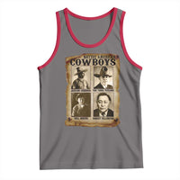 Native American Cowboy Legends Tank Top Vintage Western Rodeo - Wonder Print Shop
