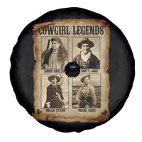 Cowgirl Legends Spare Tire Cover Vintage Legendary American Old West - Wonder Print Shop