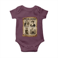 Cowgirl Legends Baby Onesie Vintage Legendary American Old West - Wonder Print Shop
