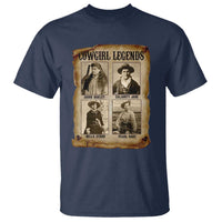 Cowgirl Legends T Shirt Vintage Legendary American Old West - Wonder Print Shop