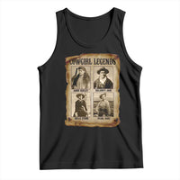 Cowgirl Legends Tank Top Vintage Legendary American Old West - Wonder Print Shop