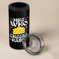 Funny Mike Who Cheese Hairy 4 in 1 Can Cooler Tumbler Inappropriate Adult Humor - Wonder Print Shop