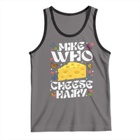 Funny Mike Who Cheese Hairy Tank Top Inappropriate Adult Humor - Wonder Print Shop
