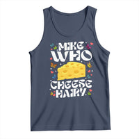 Funny Mike Who Cheese Hairy Tank Top Inappropriate Adult Humor - Wonder Print Shop