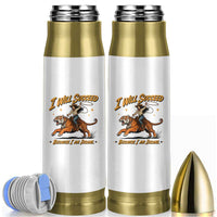 I Will Succeed Because I Am Insane Funny Cowgirl Riding Tiger Bullet Tumbler