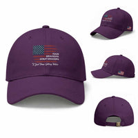 Dad Grandpa Great Grandpa I Just Keep Getting Better Baseball Cap Vintage American Flag Father's Day