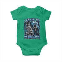 I Goon to Femboys Funny Edging Alpha Wolf Baby Onesie Stupid Brainrot Meme