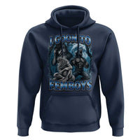 I Goon to Femboys Funny Edging Alpha Wolf Hoodie Stupid Brainrot Meme