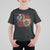 Funny Halloween T Shirt For Kid I Love Bad Guys Scary Murderer Horror Skeleton Pumpkin Heart Rose - Wonder Print Shop