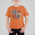 Funny Halloween T Shirt For Kid I Love Bad Guys Scary Murderer Horror Skeleton Pumpkin Heart Rose - Wonder Print Shop