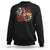 Funny Halloween Sweatshirt I Love Bad Guys Scary Murderer Horror Skeleton Pumpkin Heart Rose - Wonder Print Shop