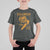Funny Halloween T Shirt For Kid A Real Man Will Chase After You Pumpkin Knife Murderer - Wonder Print Shop