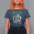 Halloween Witches T Shirt For Women Girl's Trip Salem Time To Get Wicked Moon - Wonder Print Shop
