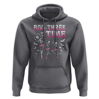 Funny Halloween Ballet Hoodie Boo Three Time Bourree Skeleton Dancer Bat - Wonder Print Shop