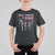Funny Halloween Ballet T Shirt For Kid Boo Three Time Bourree Skeleton Dancer Bat - Wonder Print Shop