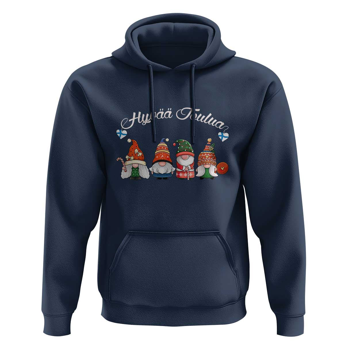 Hyvää Joulua Hoodie Finland Christmas Gnome Korsnäs Sweater