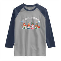 Hyvaa Joulua Raglan Shirt Finland Christmas Gnome Korsnäs Sweater - Wonder Print Shop