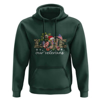 Love Our Veterans Hoodie Veterans Day Proud Military American Flag