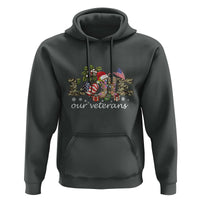 Love Our Veterans Hoodie Veterans Day Proud Military American Flag