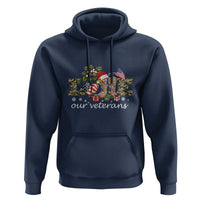 Love Our Veterans Hoodie Veterans Day Proud Military American Flag