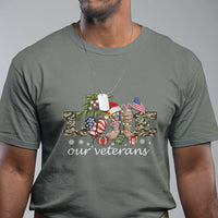 Love Our Veterans T Shirt Veterans Day Proud Military American Flag - Wonder Print Shop