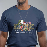 Love Our Veterans T Shirt Veterans Day Proud Military American Flag - Wonder Print Shop